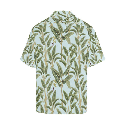 Banana Leaf Pattern Print Design BL03 Men Hawaiian Shirt-JorJune