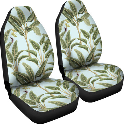 Banana Leaf Pattern Print Design BL03 Universal Fit Car Seat Covers