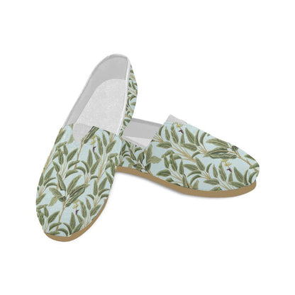 Banana Leaf Pattern Print Design BL03 Women Casual Shoes-JorJune.com