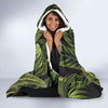 Banana Leaf Pattern Print Design BL04 Hooded Blanket-JORJUNE.COM