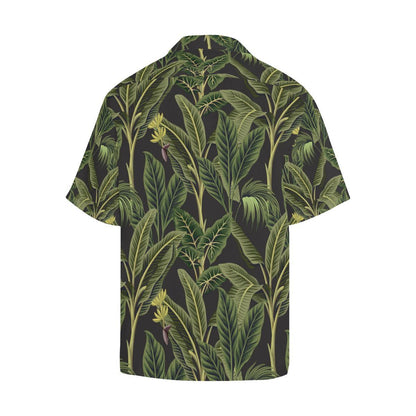 Banana Leaf Pattern Print Design BL04 Men Hawaiian Shirt-JorJune