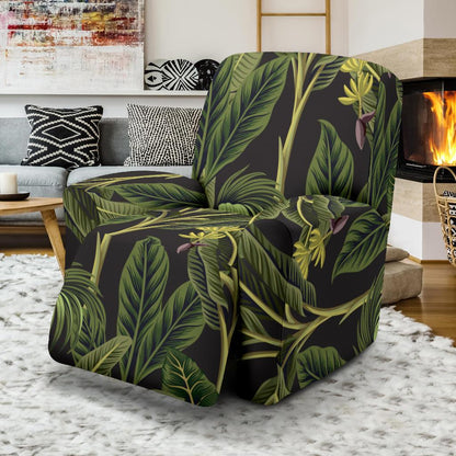 Banana Leaf Pattern Print Design BL04 Recliner Slipcover-JORJUNE.COM