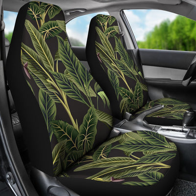 Banana Leaf Pattern Print Design BL04 Universal Fit Car Seat Covers