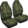 Banana Leaf Pattern Print Design BL04 Universal Fit Car Seat Covers