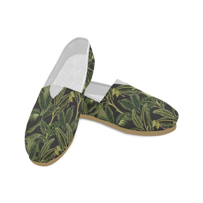 Banana Leaf Pattern Print Design BL04 Women Casual Shoes-JorJune.com