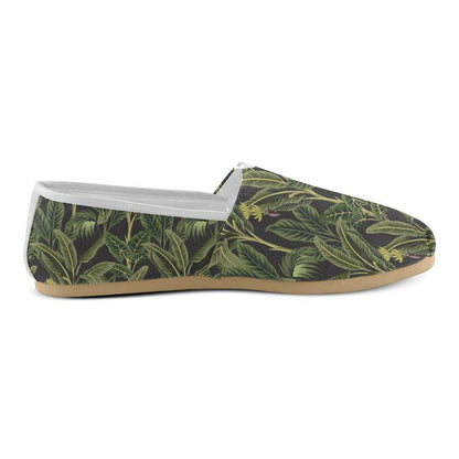 Banana Leaf Pattern Print Design BL04 Women Casual Shoes-JorJune.com