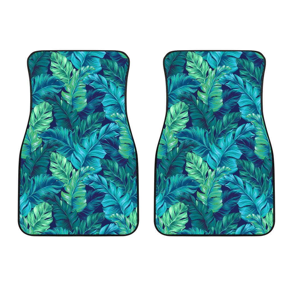 Banana Leaf Pattern Print Design BL05 Car Floor Mats-JorJune