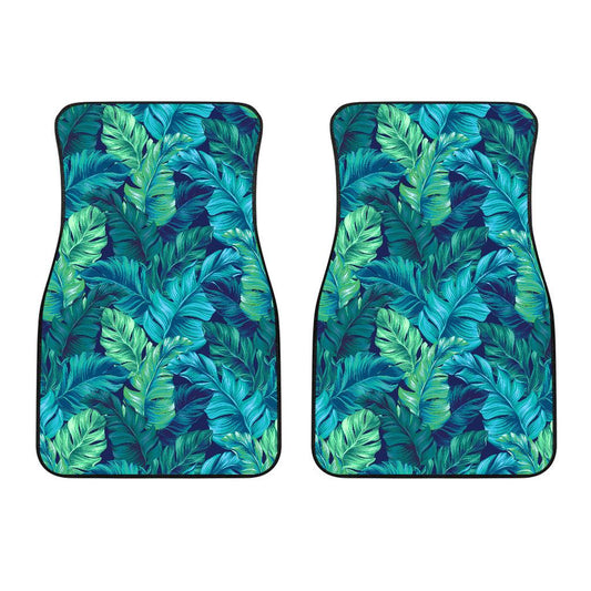 Banana Leaf Pattern Print Design BL05 Car Floor Mats-JorJune