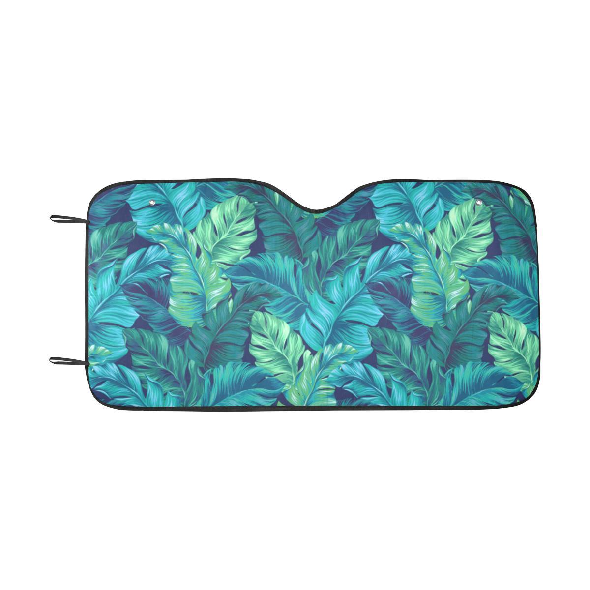 Banana Leaf Pattern Print Design BL05 Car Sun Shade-JorJune