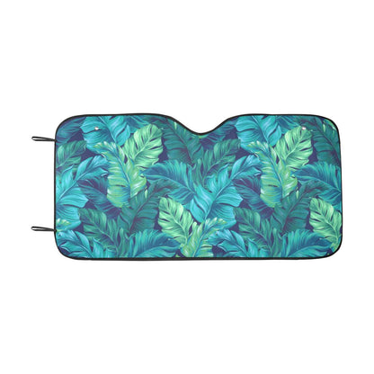 Banana Leaf Pattern Print Design BL05 Car Sun Shade-JorJune