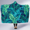 Banana Leaf Pattern Print Design BL05 Hooded Blanket-JORJUNE.COM