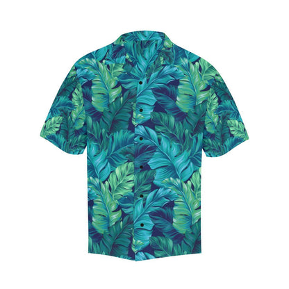 Banana Leaf Pattern Print Design BL05 Men Hawaiian Shirt-JorJune