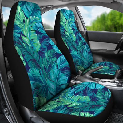 Banana Leaf Pattern Print Design BL05 Universal Fit Car Seat Covers