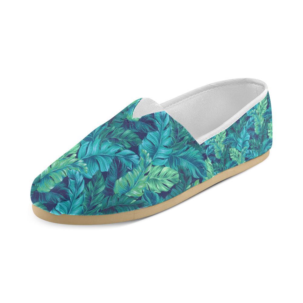 Banana Leaf Pattern Print Design BL05 Women Casual Shoes-JorJune.com