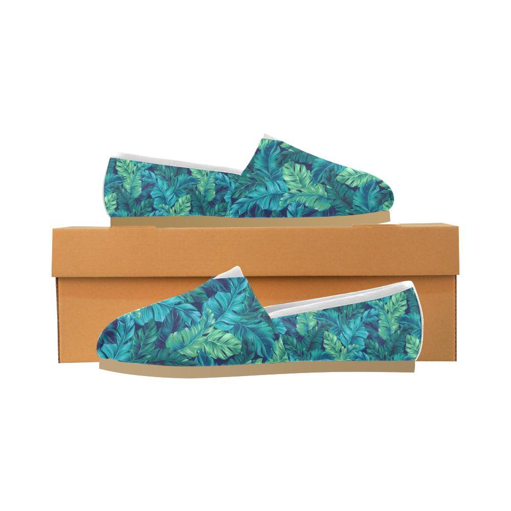 Banana Leaf Pattern Print Design BL05 Women Casual Shoes-JorJune.com