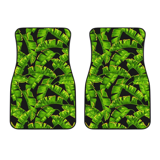 Banana Leaf Pattern Print Design BL06 Car Floor Mats-JorJune