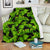 Banana Leaf Pattern Print Design BL06 Fleece Blankete