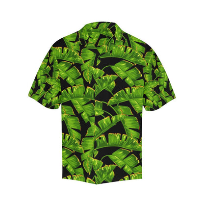 Banana Leaf Pattern Print Design BL06 Men Hawaiian Shirt-JorJune