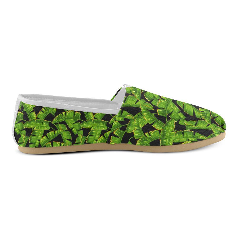 Banana Leaf Pattern Print Design BL06 Women Casual Shoes-JorJune.com
