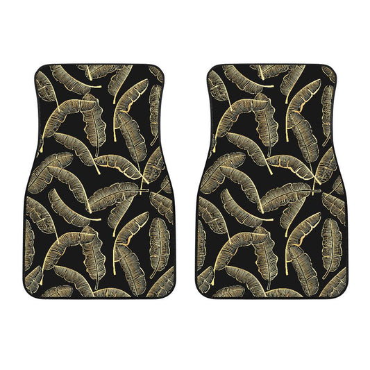 Banana Leaf Pattern Print Design BL07 Car Floor Mats-JorJune