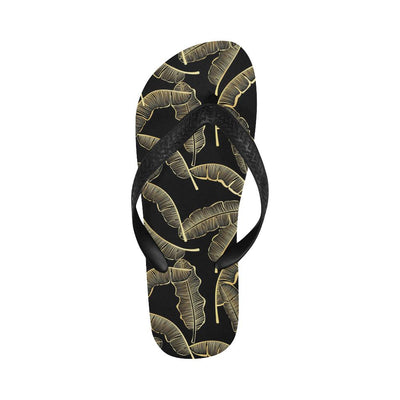 Banana Leaf Pattern Print Design BL07 Flip Flops-JorJune