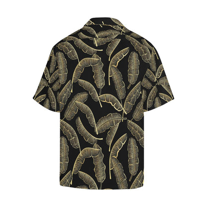 Banana Leaf Pattern Print Design BL07 Men Hawaiian Shirt-JorJune