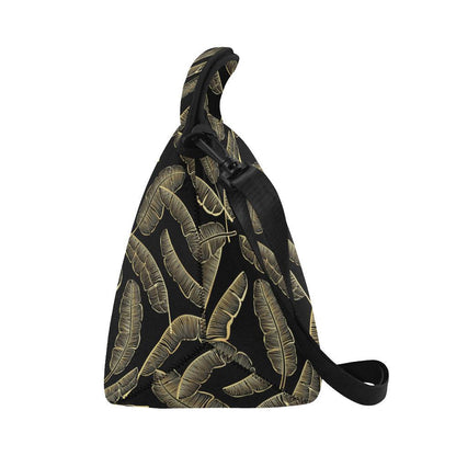 Banana Leaf Pattern Print Design BL07 Neoprene Lunch Bag-JorJune