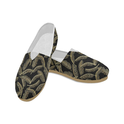 Banana Leaf Pattern Print Design BL07 Women Casual Shoes-JorJune.com