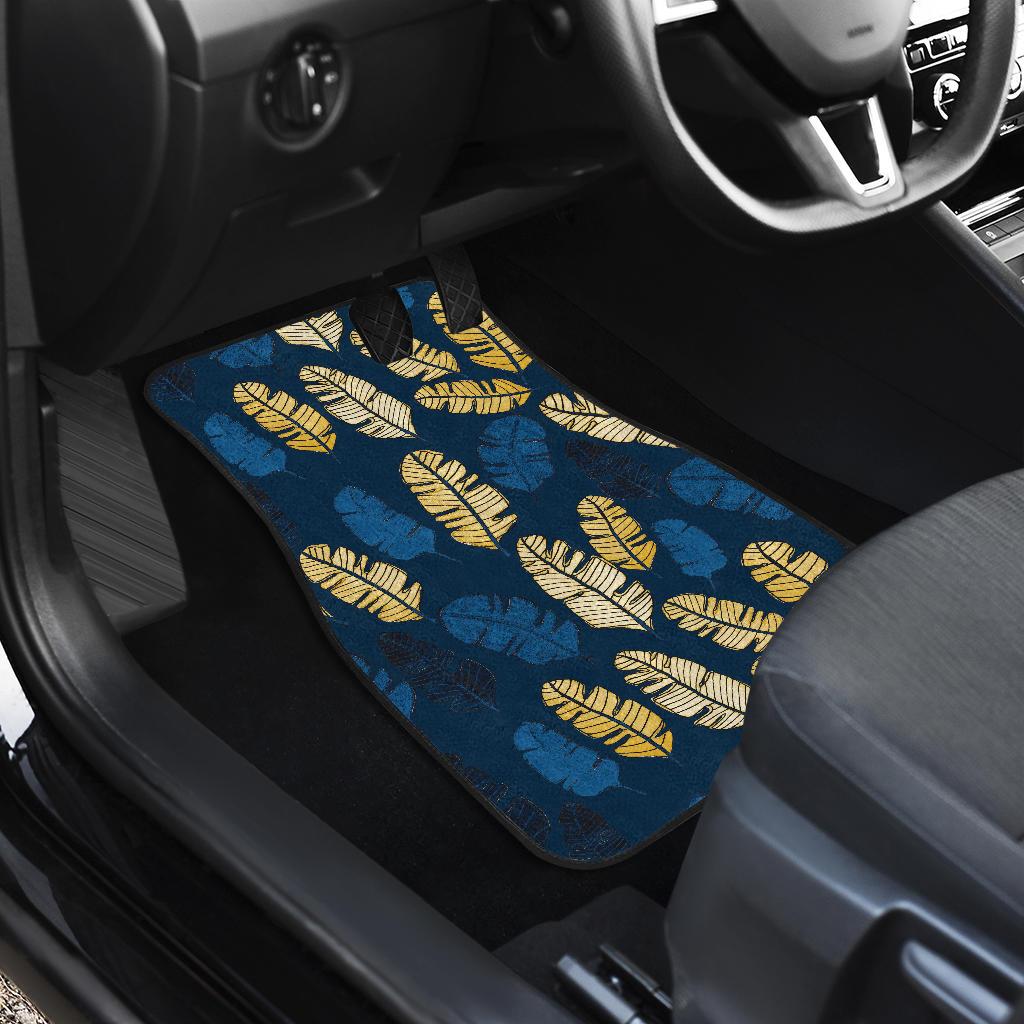 Banana Leaf Pattern Print Design BL09 Car Floor Mats-JorJune