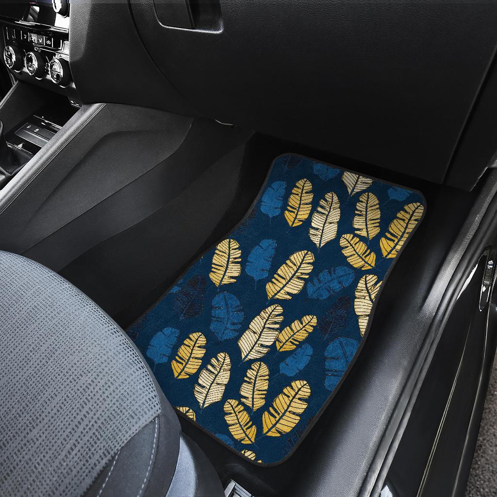 Banana Leaf Pattern Print Design BL09 Car Floor Mats-JorJune