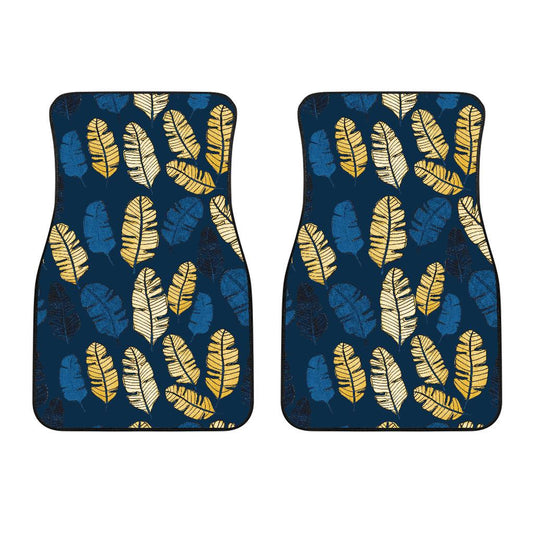 Banana Leaf Pattern Print Design BL09 Car Floor Mats-JorJune
