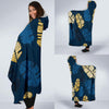 Banana Leaf Pattern Print Design BL09 Hooded Blanket-JORJUNE.COM