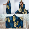 Banana Leaf Pattern Print Design BL09 Hooded Blanket-JORJUNE.COM