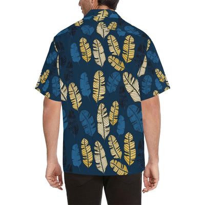 Banana Leaf Pattern Print Design BL09 Men Hawaiian Shirt-JorJune