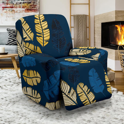 Banana Leaf Pattern Print Design BL09 Recliner Slipcover-JORJUNE.COM