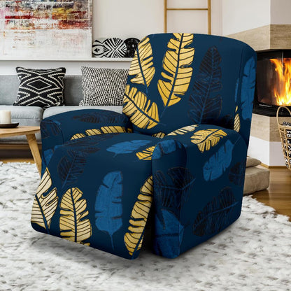 Banana Leaf Pattern Print Design BL09 Recliner Slipcover-JORJUNE.COM