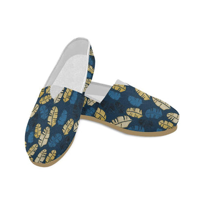 Banana Leaf Pattern Print Design BL09 Women Casual Shoes-JorJune.com