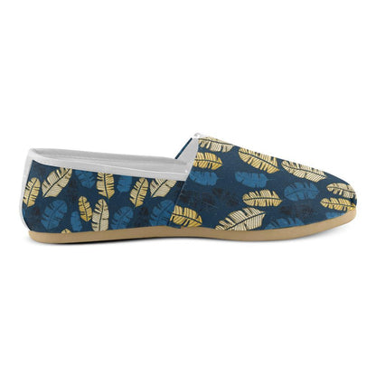 Banana Leaf Pattern Print Design BL09 Women Casual Shoes-JorJune.com