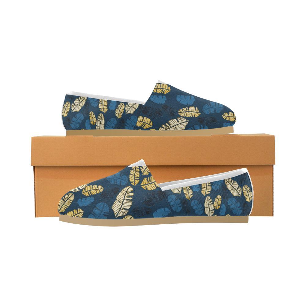 Banana Leaf Pattern Print Design BL09 Women Casual Shoes-JorJune.com