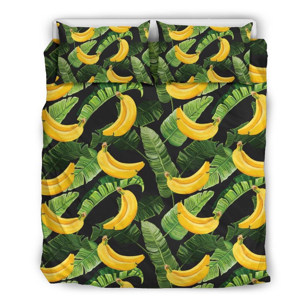 Banana Pattern Print Design BA01 Duvet Cover Bedding Set-JORJUNE.COM