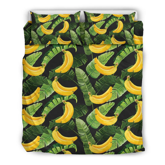 Banana Pattern Print Design BA01 Duvet Cover Bedding Set-JORJUNE.COM