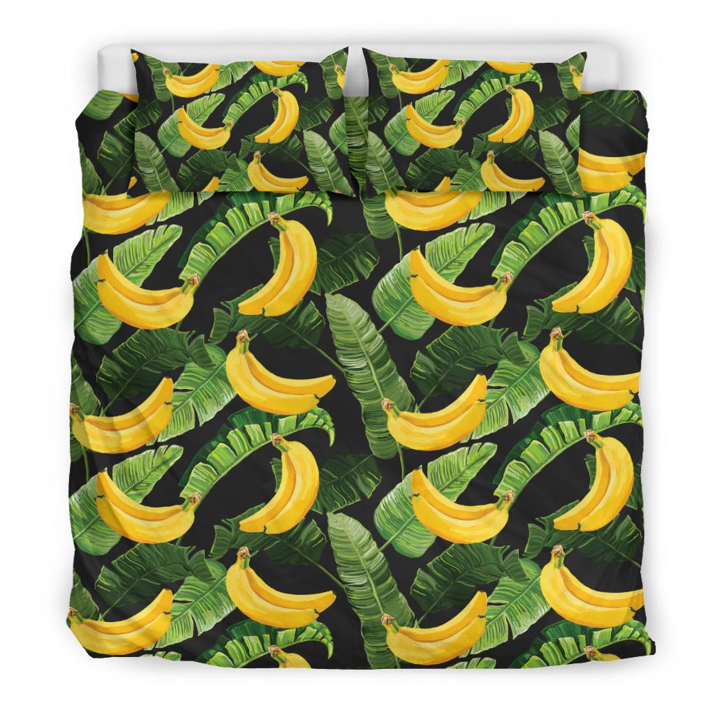 Banana Pattern Print Design BA01 Duvet Cover Bedding Set-JORJUNE.COM