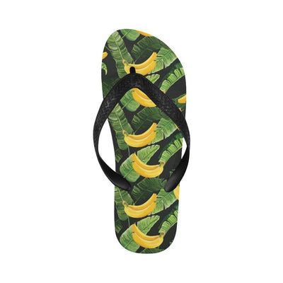 Banana Pattern Print Design BA01 Flip Flops-JorJune