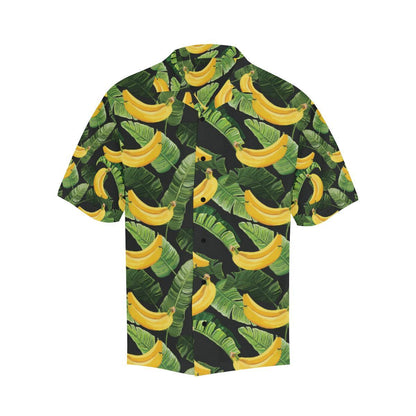 Banana Pattern Print Design BA01 Men Hawaiian Shirt-JorJune
