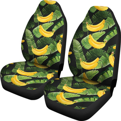 Banana Pattern Print Design BA01 Universal Fit Car Seat Covers