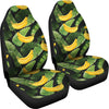 Banana Pattern Print Design BA01 Universal Fit Car Seat Covers