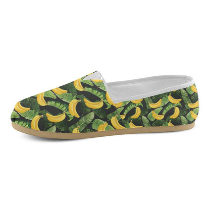 Banana Pattern Print Design BA01 Women Casual Shoes-JorJune.com