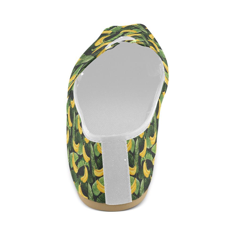 Banana Pattern Print Design BA01 Women Casual Shoes-JorJune.com