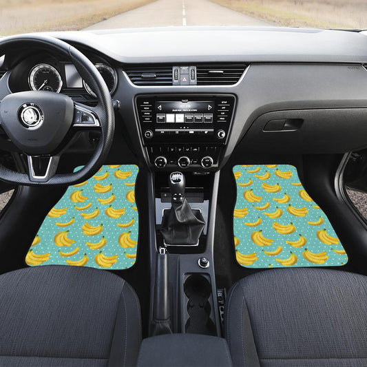 Banana Pattern Print Design BA02 Car Floor Mats-JorJune
