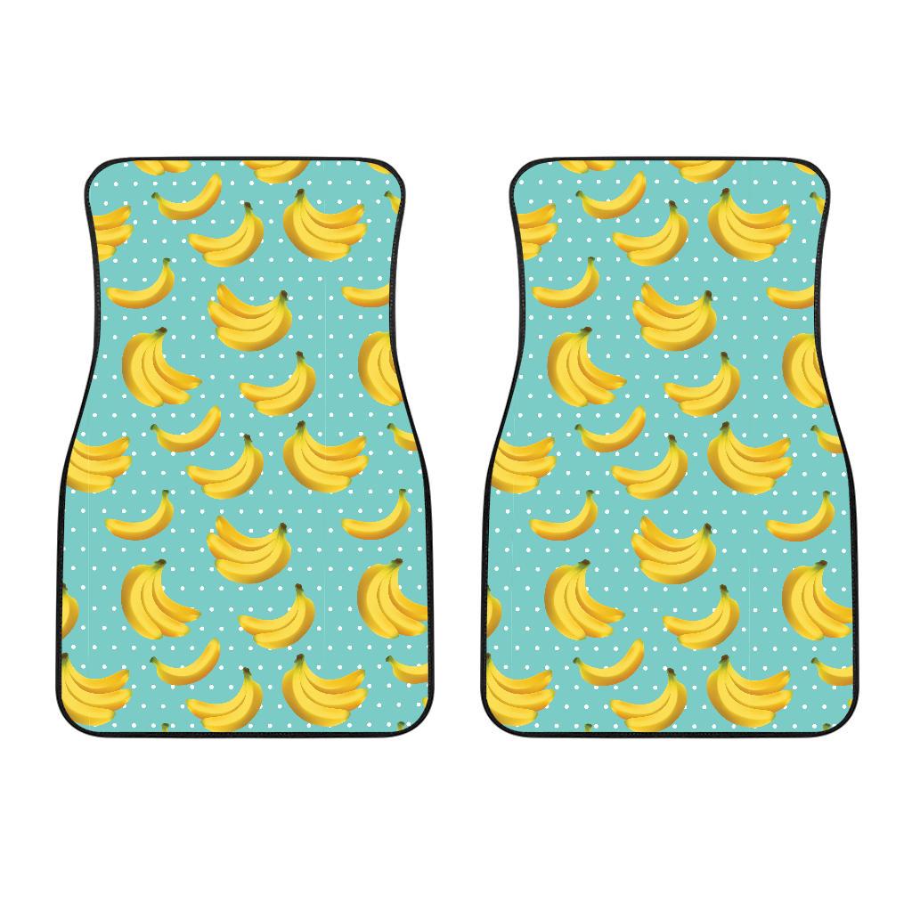 Banana Pattern Print Design BA02 Car Floor Mats-JorJune